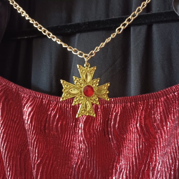 Women's Vampire Madam Costume (X-Large/14-16) - Picture 5 of 9